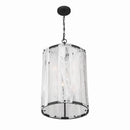 Six Light Pendant<br /><span style="color:#4AB0CE;">Entrega: 4-10 dias en USA</span><br /><span style="color:#4AB0CE;font-size:60%;">PREGUNTE POR ENTREGA EN PANAMA</span><br />Collection: Veil<br />Finish: Dark Matte Black