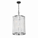 Six Light Pendant<br /><span style="color:#4AB0CE;">Entrega: 4-10 dias en USA</span><br /><span style="color:#4AB0CE;font-size:60%;">PREGUNTE POR ENTREGA EN PANAMA</span><br />Collection: Veil<br />Finish: Dark Matte Black