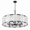 Ten Light Pendant<br /><span style="color:#4AB0CE;">Entrega: 4-10 dias en USA</span><br /><span style="color:#4AB0CE;font-size:60%;">PREGUNTE POR ENTREGA EN PANAMA</span><br />Collection: Veil<br />Finish: Dark Matte Black