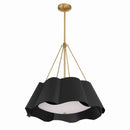 Four Light Pendant<br /><span style="color:#4AB0CE;">Entrega: 4-10 dias en USA</span><br /><span style="color:#4AB0CE;font-size:60%;">PREGUNTE POR ENTREGA EN PANAMA</span><br />Collection: Waveform<br />Finish: Dark Bronze