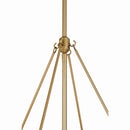Four Light Pendant<br /><span style="color:#4AB0CE;">Entrega: 4-10 dias en USA</span><br /><span style="color:#4AB0CE;font-size:60%;">PREGUNTE POR ENTREGA EN PANAMA</span><br />Collection: Waveform<br />Finish: Dark Bronze