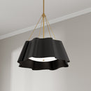 Four Light Pendant<br /><span style="color:#4AB0CE;">Entrega: 4-10 dias en USA</span><br /><span style="color:#4AB0CE;font-size:60%;">PREGUNTE POR ENTREGA EN PANAMA</span><br />Collection: Waveform<br />Finish: Dark Bronze