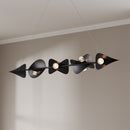 LED Linear Chandelier<br /><span style="color:#4AB0CE;">Entrega: 4-10 dias en USA</span><br /><span style="color:#4AB0CE;font-size:60%;">PREGUNTE POR ENTREGA EN PANAMA</span><br />Collection: Pod<br />Finish: Sand Coal Black