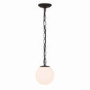 One Light Mini Pendant<br /><span style="color:#4AB0CE;">Entrega: 4-10 dias en USA</span><br /><span style="color:#4AB0CE;font-size:60%;">PREGUNTE POR ENTREGA EN PANAMA</span><br />Collection: Marbelle<br />Finish: Dark Bronze