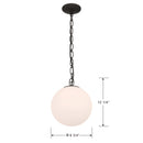 One Light Mini Pendant<br /><span style="color:#4AB0CE;">Entrega: 4-10 dias en USA</span><br /><span style="color:#4AB0CE;font-size:60%;">PREGUNTE POR ENTREGA EN PANAMA</span><br />Collection: Marbelle<br />Finish: Dark Bronze