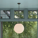 Minka-Lavery - 5213-860 - One Light Pendant - Marbelle - Dark Bronze