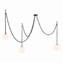 Three Light Pendant<br /><span style="color:#4AB0CE;">Entrega: 4-10 dias en USA</span><br /><span style="color:#4AB0CE;font-size:60%;">PREGUNTE POR ENTREGA EN PANAMA</span><br />Collection: Marbelle<br />Finish: Dark Bronze