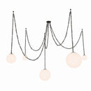 Five Light Pendant<br /><span style="color:#4AB0CE;">Entrega: 4-10 dias en USA</span><br /><span style="color:#4AB0CE;font-size:60%;">PREGUNTE POR ENTREGA EN PANAMA</span><br />Collection: Marbelle<br />Finish: Dark Bronze