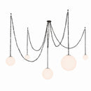Five Light Pendant<br /><span style="color:#4AB0CE;">Entrega: 4-10 dias en USA</span><br /><span style="color:#4AB0CE;font-size:60%;">PREGUNTE POR ENTREGA EN PANAMA</span><br />Collection: Marbelle<br />Finish: Dark Bronze
