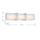 LED Bath Bar<br /><span style="color:#4AB0CE;">Entrega: 4-10 dias en USA</span><br /><span style="color:#4AB0CE;font-size:60%;">PREGUNTE POR ENTREGA EN PANAMA</span><br />Collection: Lumina<br />Finish: Chrome