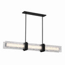 LED Linear Chandelier<br /><span style="color:#4AB0CE;">Entrega: 4-10 dias en USA</span><br /><span style="color:#4AB0CE;font-size:60%;">PREGUNTE POR ENTREGA EN PANAMA</span><br />Collection: Lumina<br />Finish: Dark Matte Black