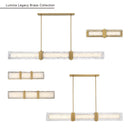 LED Linear Chandelier<br /><span style="color:#4AB0CE;">Entrega: 4-10 dias en USA</span><br /><span style="color:#4AB0CE;font-size:60%;">PREGUNTE POR ENTREGA EN PANAMA</span><br />Collection: Lumina<br />Finish: Legacy Brass