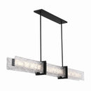 LED Linear Chandelier<br /><span style="color:#4AB0CE;">Entrega: 4-10 dias en USA</span><br /><span style="color:#4AB0CE;font-size:60%;">PREGUNTE POR ENTREGA EN PANAMA</span><br />Collection: Lumina<br />Finish: Dark Matte Black