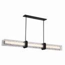 LED Linear Chandelier<br /><span style="color:#4AB0CE;">Entrega: 4-10 dias en USA</span><br /><span style="color:#4AB0CE;font-size:60%;">PREGUNTE POR ENTREGA EN PANAMA</span><br />Collection: Lumina<br />Finish: Dark Matte Black