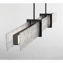 LED Linear Chandelier<br /><span style="color:#4AB0CE;">Entrega: 4-10 dias en USA</span><br /><span style="color:#4AB0CE;font-size:60%;">PREGUNTE POR ENTREGA EN PANAMA</span><br />Collection: Lumina<br />Finish: Dark Matte Black