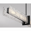 LED Linear Chandelier<br /><span style="color:#4AB0CE;">Entrega: 4-10 dias en USA</span><br /><span style="color:#4AB0CE;font-size:60%;">PREGUNTE POR ENTREGA EN PANAMA</span><br />Collection: Lumina<br />Finish: Dark Matte Black