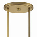 Four Light Linear Chandelier<br /><span style="color:#4AB0CE;">Entrega: 4-10 dias en USA</span><br /><span style="color:#4AB0CE;font-size:60%;">PREGUNTE POR ENTREGA EN PANAMA</span><br />Collection: Key Largo<br />Finish: Soft Brass