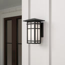 One Light Wall Sconce<br /><span style="color:#4AB0CE;">Entrega: 4-10 dias en USA</span><br /><span style="color:#4AB0CE;font-size:60%;">PREGUNTE POR ENTREGA EN PANAMA</span><br />Collection: Grydton<br />Finish: Dark Matte Black