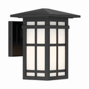 One Light Wall Sconce<br /><span style="color:#4AB0CE;">Entrega: 4-10 dias en USA</span><br /><span style="color:#4AB0CE;font-size:60%;">PREGUNTE POR ENTREGA EN PANAMA</span><br />Collection: Grydton<br />Finish: Dark Matte Black