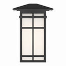 One Light Wall Sconce<br /><span style="color:#4AB0CE;">Entrega: 4-10 dias en USA</span><br /><span style="color:#4AB0CE;font-size:60%;">PREGUNTE POR ENTREGA EN PANAMA</span><br />Collection: Grydton<br />Finish: Dark Matte Black