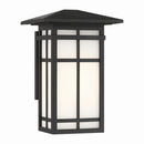 One Light Wall Sconce<br /><span style="color:#4AB0CE;">Entrega: 4-10 dias en USA</span><br /><span style="color:#4AB0CE;font-size:60%;">PREGUNTE POR ENTREGA EN PANAMA</span><br />Collection: Grydton<br />Finish: Dark Matte Black