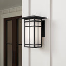 One Light Wall Sconce<br /><span style="color:#4AB0CE;">Entrega: 4-10 dias en USA</span><br /><span style="color:#4AB0CE;font-size:60%;">PREGUNTE POR ENTREGA EN PANAMA</span><br />Collection: Grydton<br />Finish: Dark Matte Black