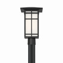 One Light Post Lantern<br /><span style="color:#4AB0CE;">Entrega: 4-10 dias en USA</span><br /><span style="color:#4AB0CE;font-size:60%;">PREGUNTE POR ENTREGA EN PANAMA</span><br />Collection: Grydton<br />Finish: Dark Matte Black