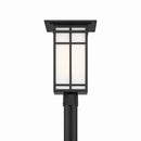 One Light Post Lantern<br /><span style="color:#4AB0CE;">Entrega: 4-10 dias en USA</span><br /><span style="color:#4AB0CE;font-size:60%;">PREGUNTE POR ENTREGA EN PANAMA</span><br />Collection: Grydton<br />Finish: Dark Matte Black