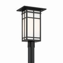 One Light Post Lantern<br /><span style="color:#4AB0CE;">Entrega: 4-10 dias en USA</span><br /><span style="color:#4AB0CE;font-size:60%;">PREGUNTE POR ENTREGA EN PANAMA</span><br />Collection: Grydton<br />Finish: Dark Matte Black