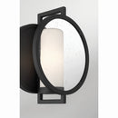 One Light Wall Sconce<br /><span style="color:#4AB0CE;">Entrega: 4-10 dias en USA</span><br /><span style="color:#4AB0CE;font-size:60%;">PREGUNTE POR ENTREGA EN PANAMA</span><br />Collection: Halin<br />Finish: Sand Coal Black