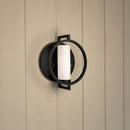 Minka-Lavery - 71270-66 - One Light Wall Sconce - Halin - Sand Coal Black