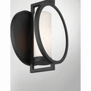 One Light Wall Sconce<br /><span style="color:#4AB0CE;">Entrega: 4-10 dias en USA</span><br /><span style="color:#4AB0CE;font-size:60%;">PREGUNTE POR ENTREGA EN PANAMA</span><br />Collection: Halin<br />Finish: Sand Coal Black