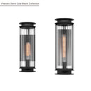 One Light Wall Sconce<br /><span style="color:#4AB0CE;">Entrega: 4-10 dias en USA</span><br /><span style="color:#4AB0CE;font-size:60%;">PREGUNTE POR ENTREGA EN PANAMA</span><br />Collection: Vessaro<br />Finish: Sand Coal Black