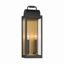 Two Light Wall Sconce<br /><span style="color:#4AB0CE;">Entrega: 4-10 dias en USA</span><br /><span style="color:#4AB0CE;font-size:60%;">PREGUNTE POR ENTREGA EN PANAMA</span><br />Collection: Calandra<br />Finish: Sand Coal Black