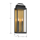 Two Light Wall Sconce<br /><span style="color:#4AB0CE;">Entrega: 4-10 dias en USA</span><br /><span style="color:#4AB0CE;font-size:60%;">PREGUNTE POR ENTREGA EN PANAMA</span><br />Collection: Calandra<br />Finish: Sand Coal Black