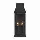 Two Light Wall Sconce<br /><span style="color:#4AB0CE;">Entrega: 4-10 dias en USA</span><br /><span style="color:#4AB0CE;font-size:60%;">PREGUNTE POR ENTREGA EN PANAMA</span><br />Collection: Talburn<br />Finish: Sand Coal Black