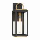 One Light Wall Sconce<br /><span style="color:#4AB0CE;">Entrega: 4-10 dias en USA</span><br /><span style="color:#4AB0CE;font-size:60%;">PREGUNTE POR ENTREGA EN PANAMA</span><br />Collection: Fenmark<br />Finish: Dark Matte Black