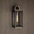 One Light Wall Sconce<br /><span style="color:#4AB0CE;">Entrega: 4-10 dias en USA</span><br /><span style="color:#4AB0CE;font-size:60%;">PREGUNTE POR ENTREGA EN PANAMA</span><br />Collection: Fenmark<br />Finish: Dark Matte Black