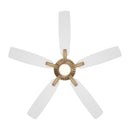 52" Ceiling Fan<br /><span style="color:#4AB0CE;">Entrega: 4-10 dias en USA</span><br /><span style="color:#4AB0CE;font-size:60%;">PREGUNTE POR ENTREGA EN PANAMA</span><br />Collection: Dyno<br />Finish: Brushed Brass