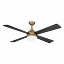 54" Ceiling Fan<br /><span style="color:#4AB0CE;">Entrega: 4-10 dias en USA</span><br /><span style="color:#4AB0CE;font-size:60%;">PREGUNTE POR ENTREGA EN PANAMA</span><br />Collection: Orb<br />Finish: Brushed Brass
