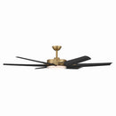 65" Ceiling Fan<br /><span style="color:#4AB0CE;">Entrega: 4-10 dias en USA</span><br /><span style="color:#4AB0CE;font-size:60%;">PREGUNTE POR ENTREGA EN PANAMA</span><br />Collection: Deco<br />Finish: Heritage Brass