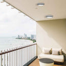 LÁMPARA DE PARED O TECHO 1X E27, MODELO UMBERTA SMART, ACABADO PACK WHITE OPALL, MARCA FUMAGALLI