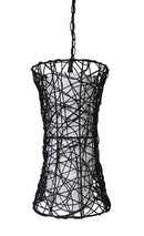 LÁMPARA DE TECHO COLGANTE DE RATTAN 1XE27-40W (NO INCLUIDO) 110-240V.