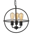 LÁMPARA DE TECHO COLGANTE MODERNA DECORATIVA 3XE27-60W.