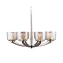 LÁMPARA DE TECHO COLGANTE  DECORATIVA 8XE27-60W 110/240V.