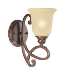 LÁMPARA DE PARED CLÁSICA DECORATIVA 1XE27-60W 110-240V.