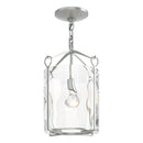 Hubbardton Forge - 121140-SKT-82-LL0137 - One Light Semi-Flush Mount - Bow - Vintage Platinum