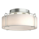 Hubbardton Forge - 121145-SKT-82-GG0216 - Four Light Semi-Flush Mount - Bow - Vintage Platinum
