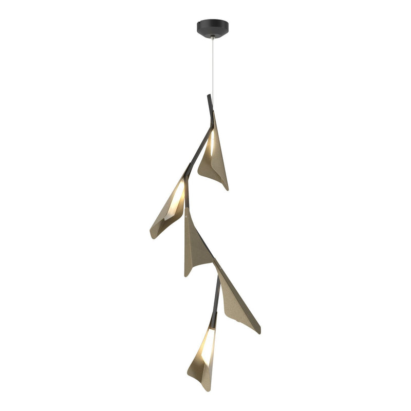 Hubbardton Forge - 135006-LED-STND-10-84 - LED Pendant - Plume - Black