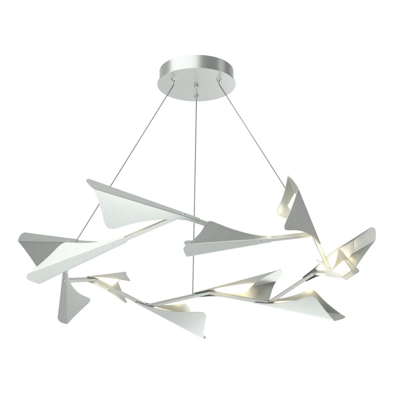 Hubbardton Forge - 135008-LED-STND-82-82 - LED Pendant - Plume - Vintage Platinum